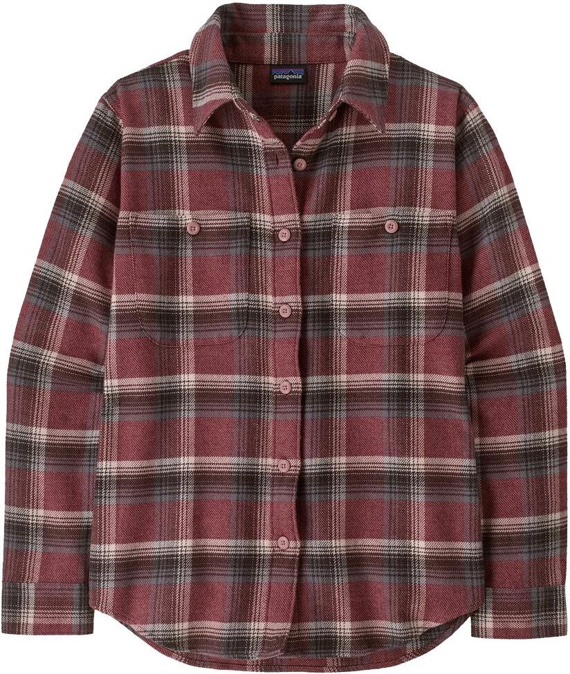 Patagonia  - Fjord Flannel W Cozy Cabin Berry Fig - XS - Chemise