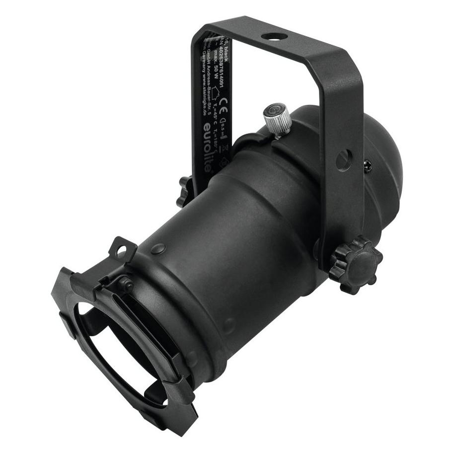 Eurolite PAR-16 Spot MR-16 schwarz (50 W) (50850200)