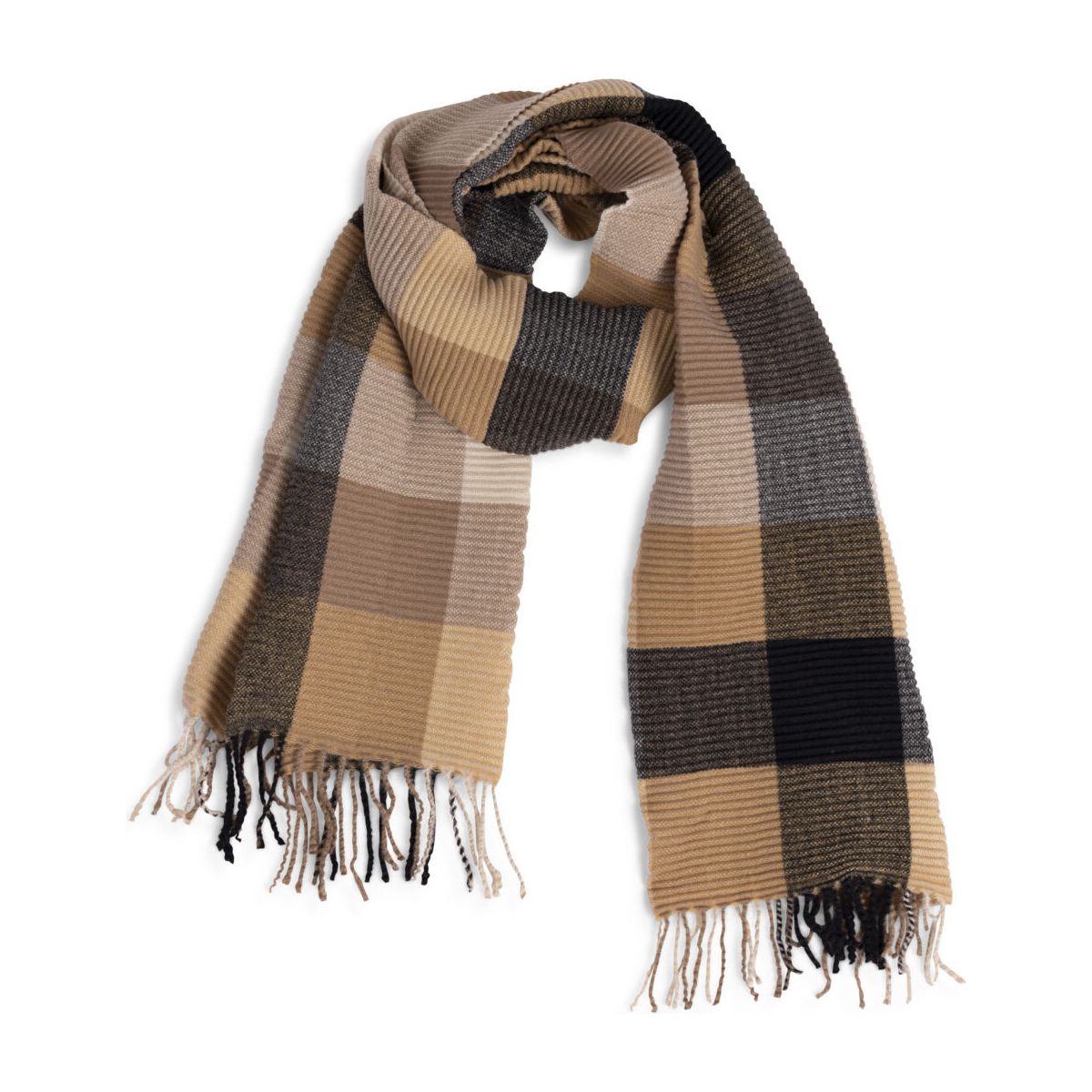 Trespass Claris - Female Scarf beige check (BEC) - FAHSSCTR0004_BEC_-