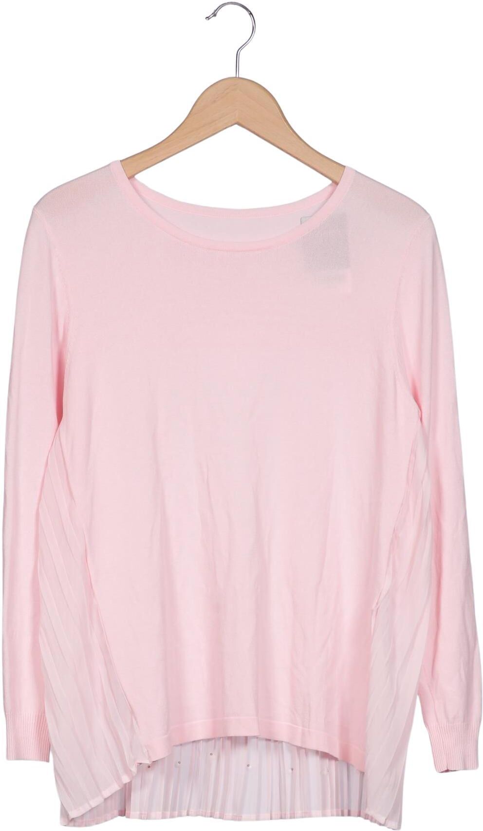 Pretty Vacant Damen Langarmshirt, Pink, Gr. L, Viskose / Synthetik - Second Hand