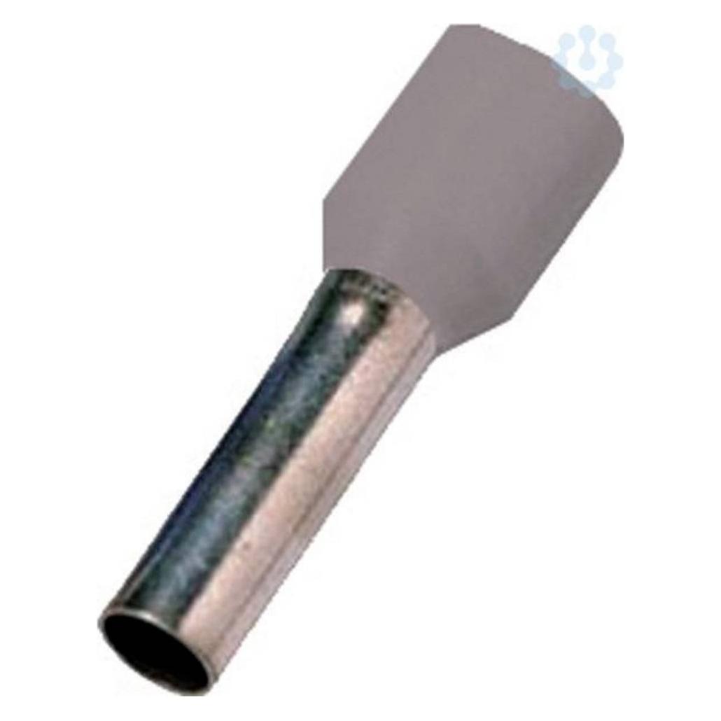 Intercable 100 Stück Aderendhülse 4qmm grau ICIAE410 / 559653 (180793)