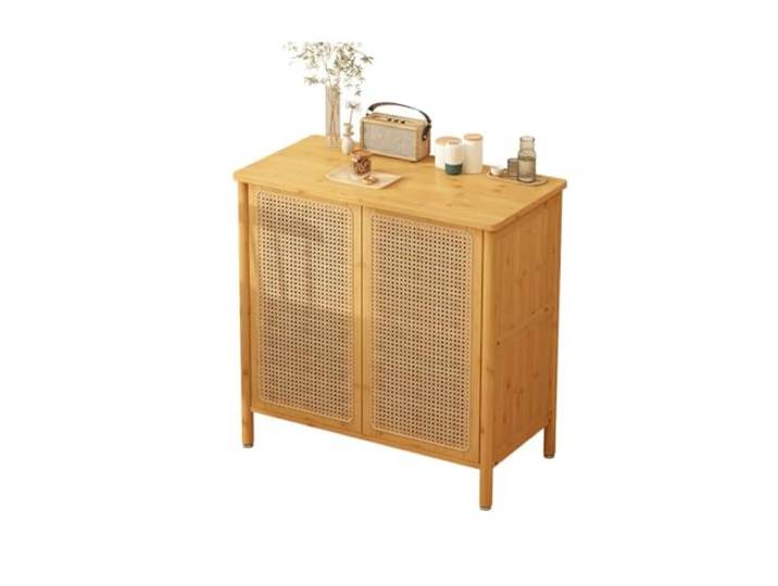 IMEITE Kaffeebarschrank Sideboard for Japanisches Restaurant, Wohnzimmer, Teeschrank, Küche, Haushalt, Schüsseln und Essstäbchen, Aufbewahrungsschrank, Schließfach Buffetschrank mit Stauraum