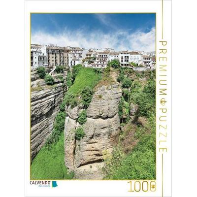 CALVENDO Puzzle Atemberaubender Blick auf die Stadt Ronda. | 1000 Teile Lege-Größe 64 × 48 cm Foto-Puzzle für glückliche Stunden