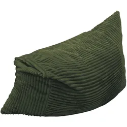 SITZSACK XXL 3-IN-1 aus Kordsamt als Sessel, Sofa und Bett