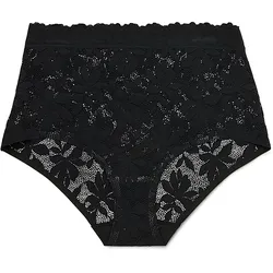 Tchibo - Highwaist-Panty »bonded« - Damen - Gr. L - schwarz