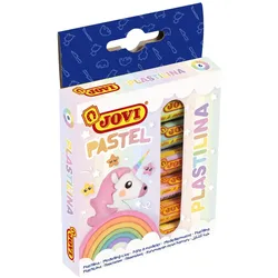 JOVI Knete PLASTILINA, farbsortiert