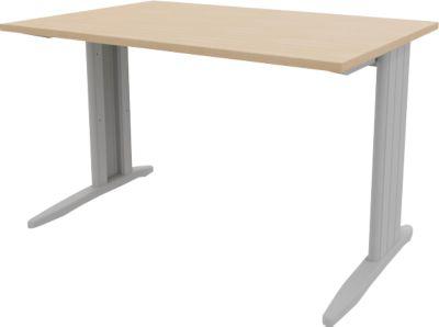 Schreibtisch ARLON-OFFICE, B 1200 x T 800 x H 730 mm, Eiche-Dekor