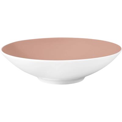 Suppenteller SELTMANN WEIDEN "Life Fashion", weiß (posh rose, weiß), B:20cm H:5,5cm L:20cm T:20cm Ø:20cm, Porzellan, Speiseteller, Teller rund 20 cm