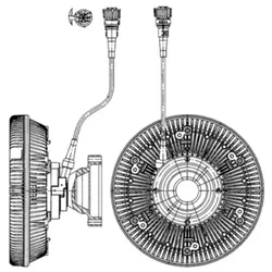 Kupplung Kühlerlüfter MAHLE CFC 226 000P