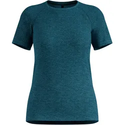 Odlo, Damen, Funktionsshirt, Essential Seamless (L), Blau, Türkis