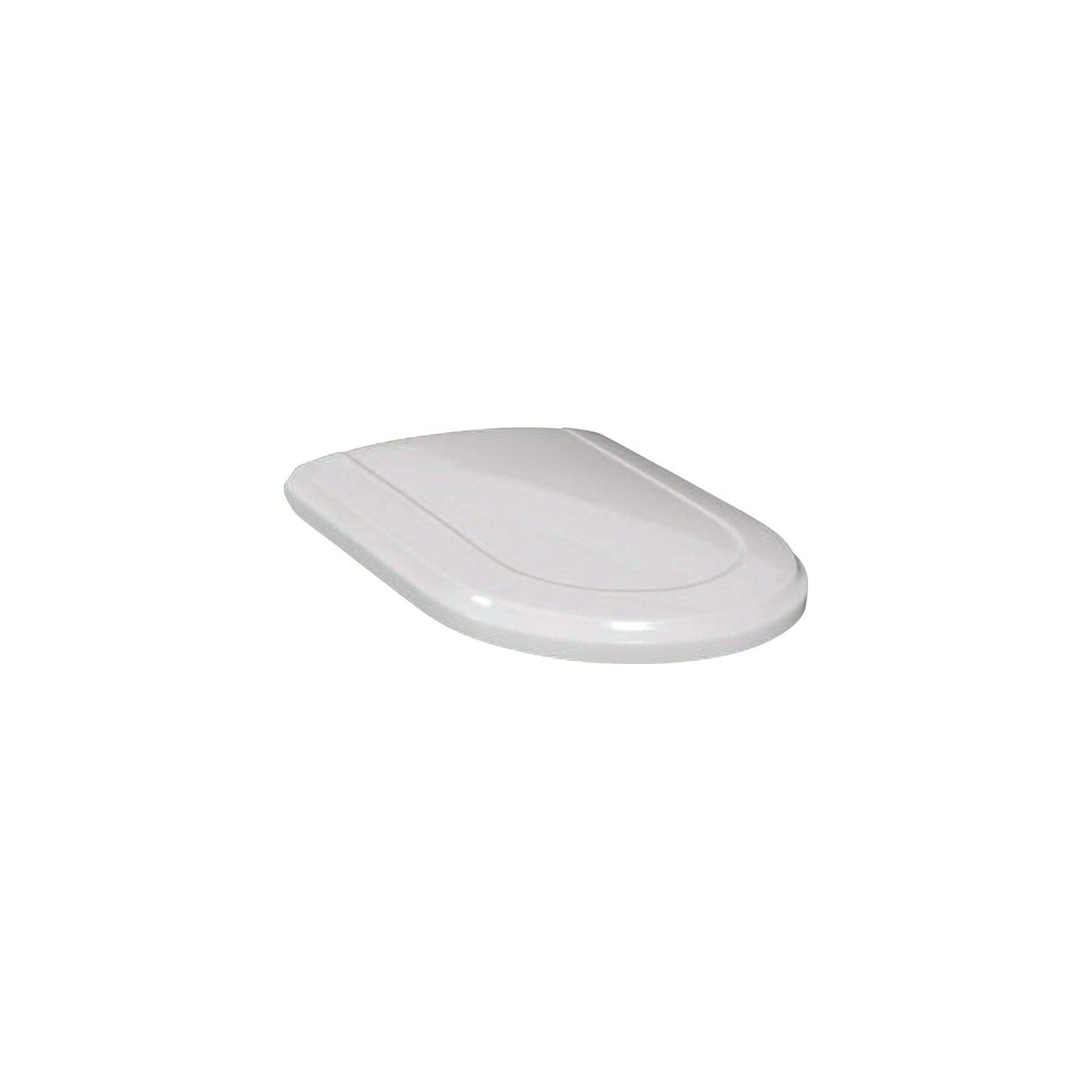V&B WC-Sitz Hommage Softcl.-Scharnier edelmess., P bla C+ ; Villeroy & Boch (8809S6R7)