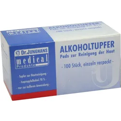 Alkoholtupfer 3x6cm Steril 100 ST