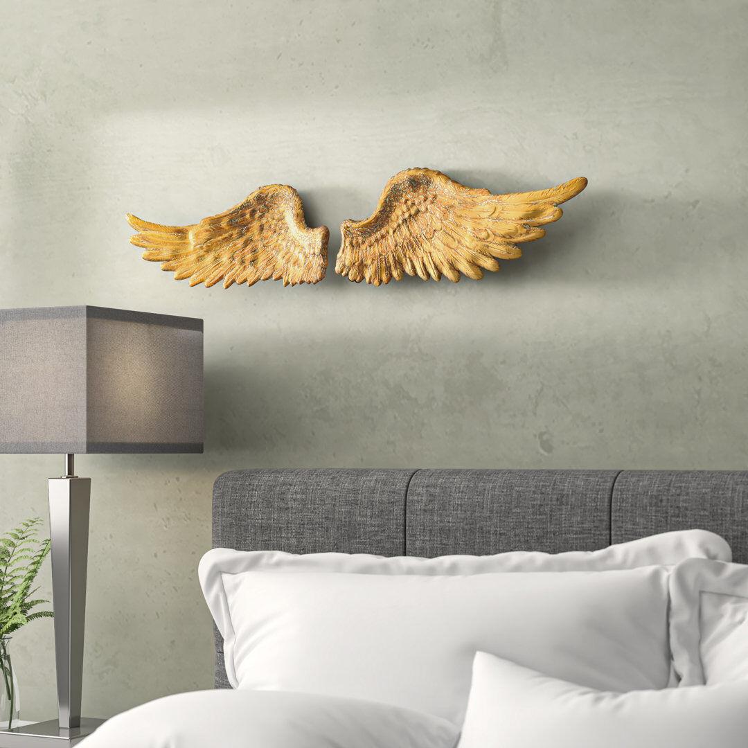 Lily Manor Religious & Spiritual Wall Decor on Resin Cream Large