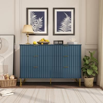 Ostweer Green Chest of Drawers Side Cabinet with Drawers, Accent Cabinet Storage Cabinet Corner Cabinet Coffee Cabinet