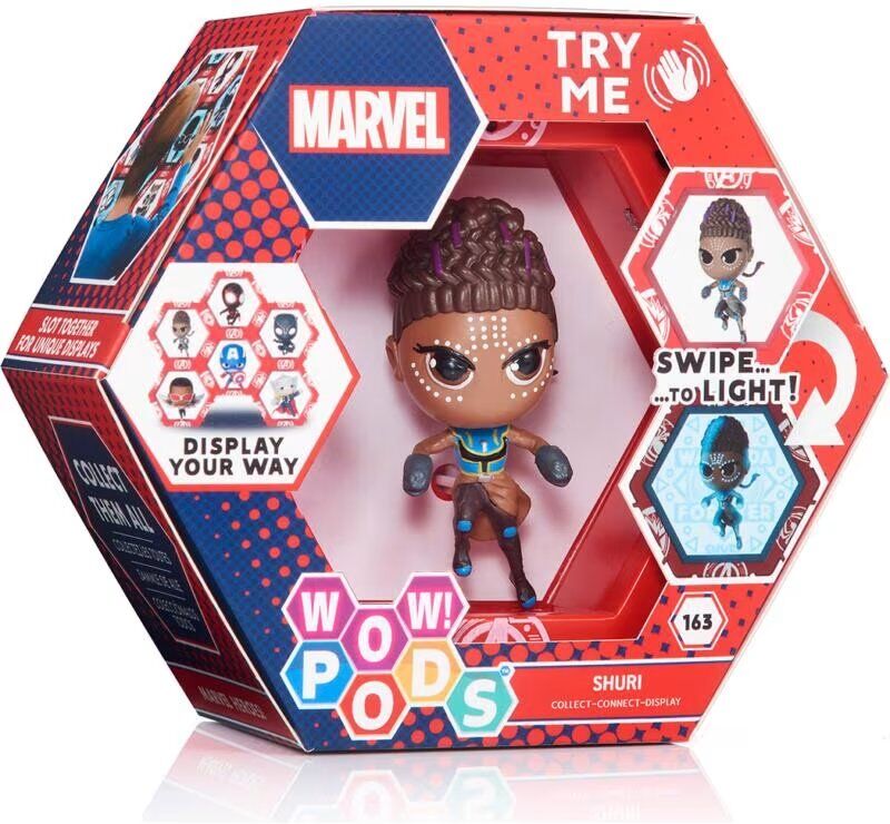 Wow Stuff Figura Marvel Shuri Pods Talla Única Unisex