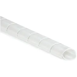 HellermannTyton, Kabelschutz + Kabelführung, Spiralschlauch PTFE 9mm natur (Kabelspiralschlauch, 500 cm)