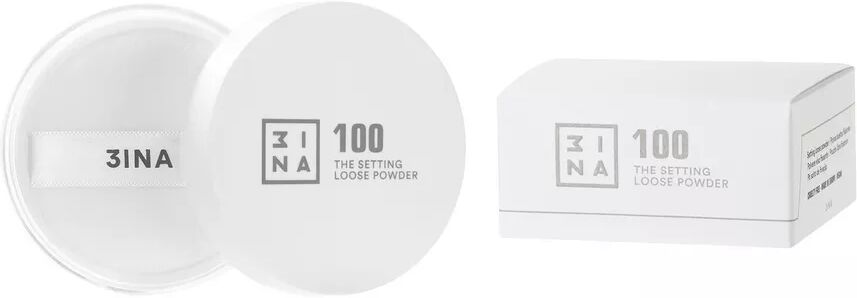3INA - The Setting Loose Powder, The Custom Drops, 25 g,  White