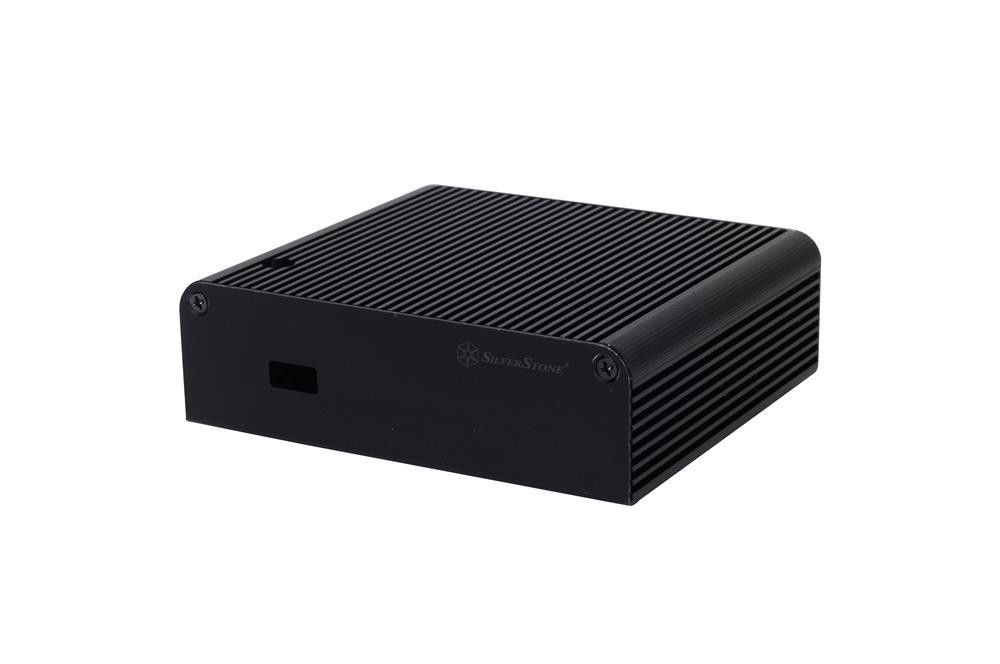 Silverstone Petit PT14 PC-behuizing, Zwart, Aluminium, Performance, HDD, 60 mm