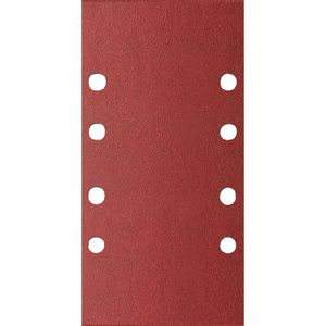 Metabo Schleifpapier 625766000, Körnung 60, 185 x 93mm, 10 Blätter, für Holz und Metall, 10 Stück