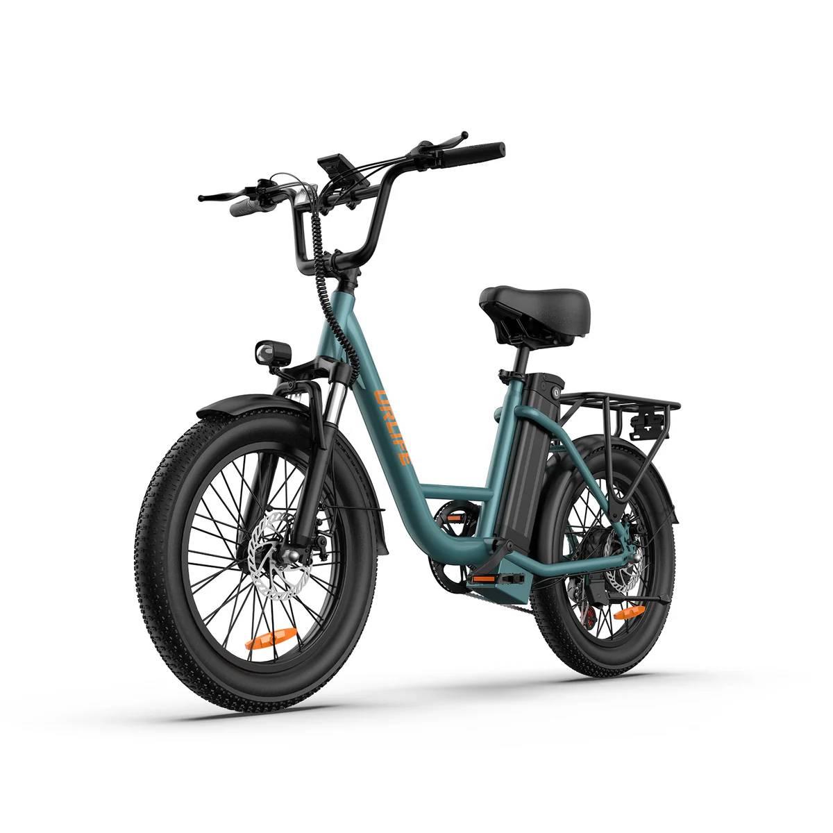 Erwachsenen-Elektrofahrrad URLIFE E20, 250-W-Motor, Elektrofahrrad-Akku 48 V / 13 Ah, 20-Zoll-Fettreifen, Gelände- und Stadt-E-Bike, Höchstgeschwindig