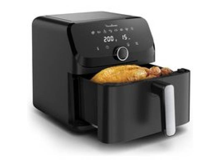 Friteuse à air - MOULINEX - Easy Fry Mega - 7 5 L - 2020 Watts - Noir