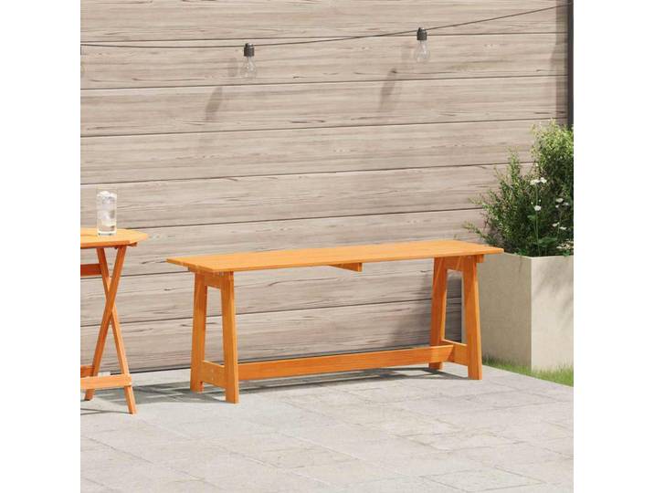 vidaXL Bank Outdoor Braun 119 x 37 x 47 cm Massives Kiefernholz