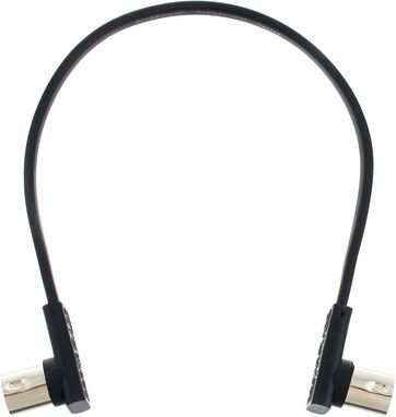 Rockboard Flat MIDI Cable 30cm Black Schwarz