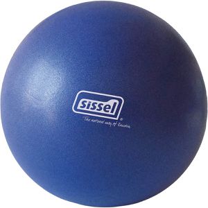 Sissel Gymnastikball Pilates Soft Ball, Ø 26 cm, blau, belastbar bis 155 kg