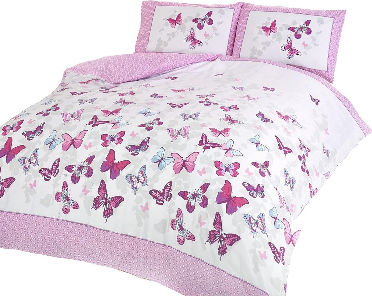 Roze Dekbedovertrek voor Tweepersoonsbed - Luxe Beddengoed Set