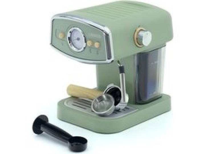 Machine à Café Espresso - Kai - Caprizze - 1050W - 15 Bars - Semi-automatique - Capacité 5 Tasses - Vert Mat
