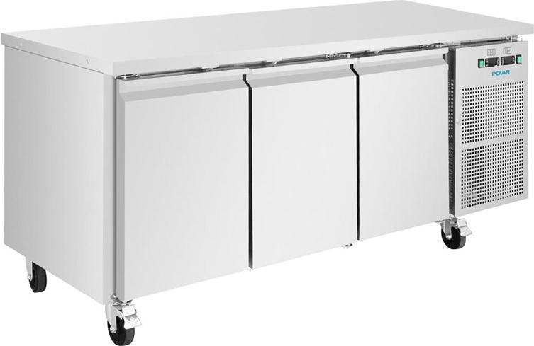Polar U-Series Drei-Türiger Theken-Kühl-/Gefrierschrank 314Ltr