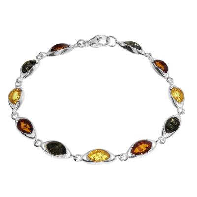 Armband OSTSEE-SCHMUCK "Ostsee-Schmuck Armband Telia Armband Telia", silber, Armbänder, Damen, 18,5cm, Silber 925 (Sterlingsilber), Armband