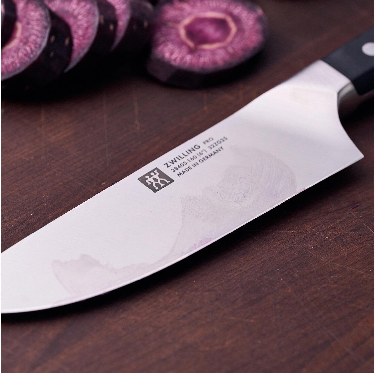 Kochmesser ZWILLING "Pro 16 cm", schwarz (silberfarben, schwarz), Edelstahl, Stahl, Kochmesser, Kochmesser silberfarben, schwarz Einheitsgröße