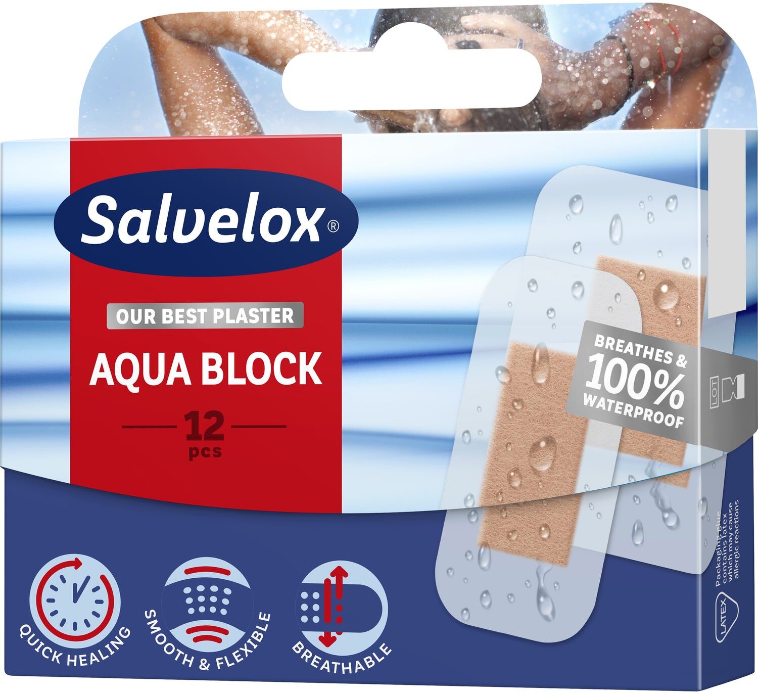 SALVELOX Cura Rapid apósitos 12 uds