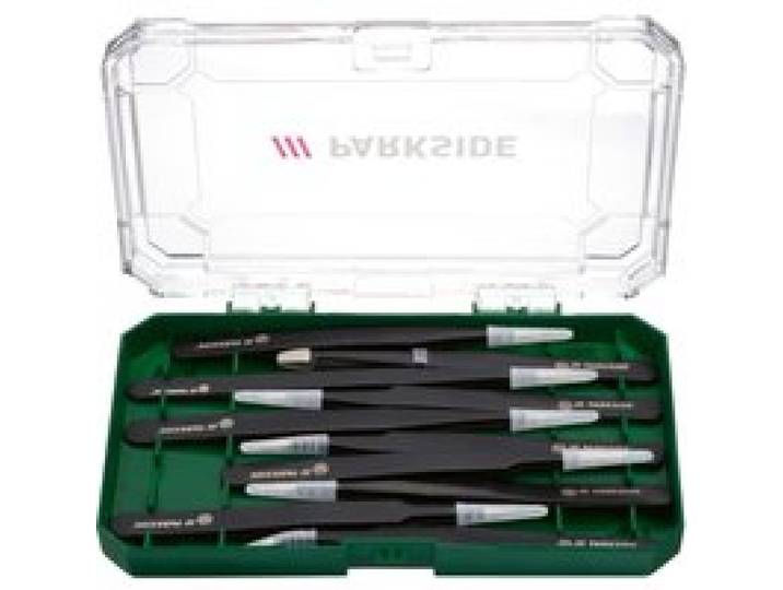 PARKSIDE® Jeu de pinces antistatiques ou outils de précision (Pincettes antistatiques)