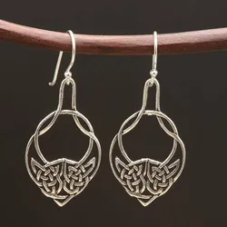 Drachensilber Keltischer Ohrschmuck Kelten Ohrhänger 925 Sterlingsilber (Paar) 925 Silber - Silber