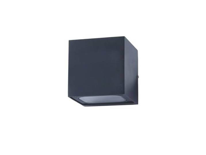 Lucande LED Wandleuchte aussen in dunkelgrau, up down Aussenlampe Wand