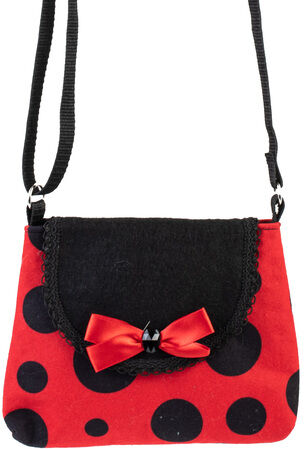 buttinette Tasche "Marienkäfer" mit Schleife