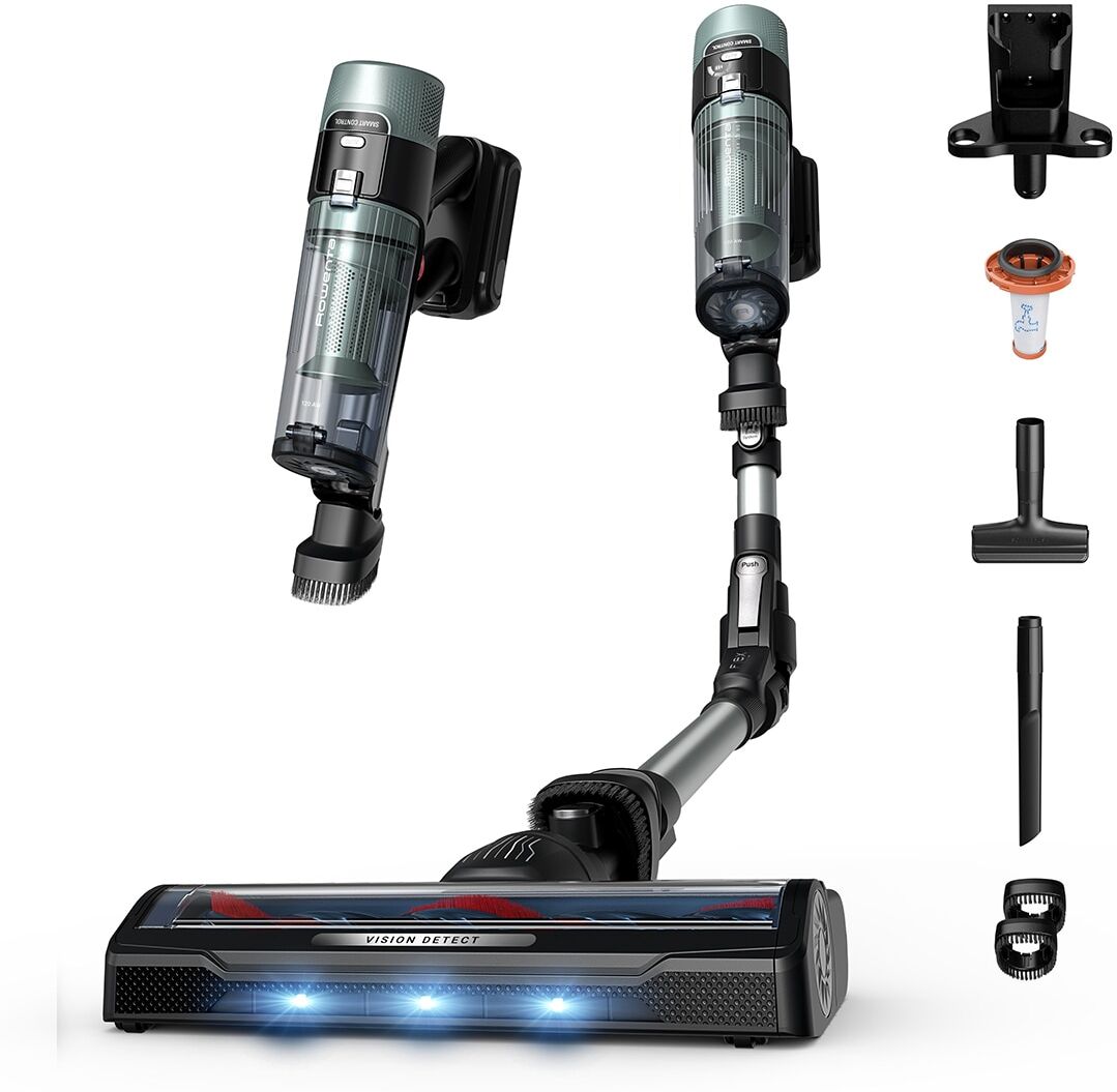 Rowenta Aspirador de escoba X-Force Flex 10.80 Sistema Digital Control. Negros