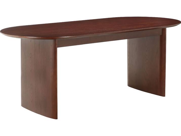 Esstisch Melinda , braun, B:200cm H:77cm T:90cm, LEGER HOME BY LENA GERCKE, Tische, Esstisch, aus massivem Eschenholzfurnier, in zwei Breiten erhältlich