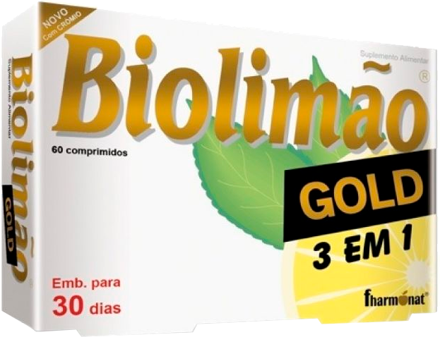 Fharmonat Biolimão Gold 3 em 1 60comprimidos