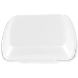 DayBays 200 Stk. Menübox IP4 Ungeteilt 245x210x72 mm Weiß