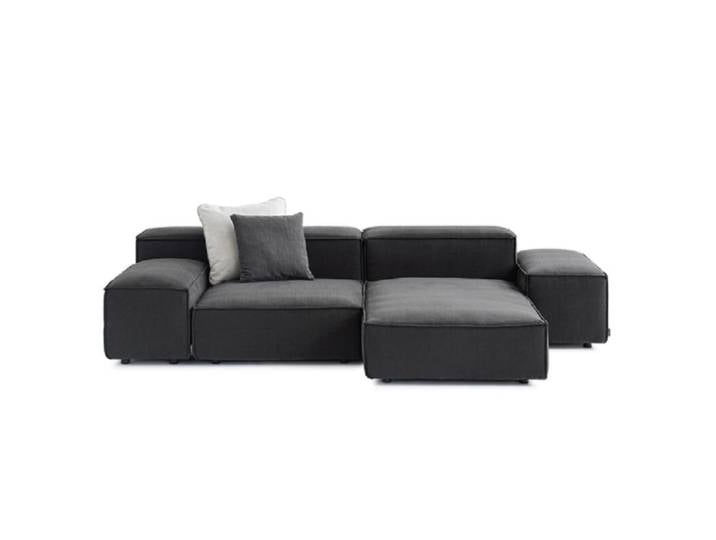 Designwerk Puzzle Maxi-Sofa flexibel kombinierbar - Key West dark blue Modern