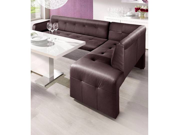 exxpo - sofa fashion Barista, bequem und elegant, hohe Bodenfreiheit Eckbank Barista bequem und elegant, hochwertige Detailverarbeitung