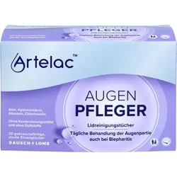 Artelac Augenpfleger Lidreinigungstücher 20 ST
