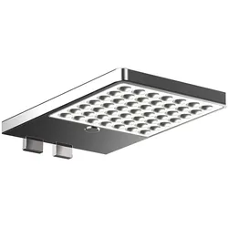 Emco System 2 LED-Spiegel-Klemmleuchte 359500102 chrom, Klemmbereich 4-6mm, stufenlos dimmbar