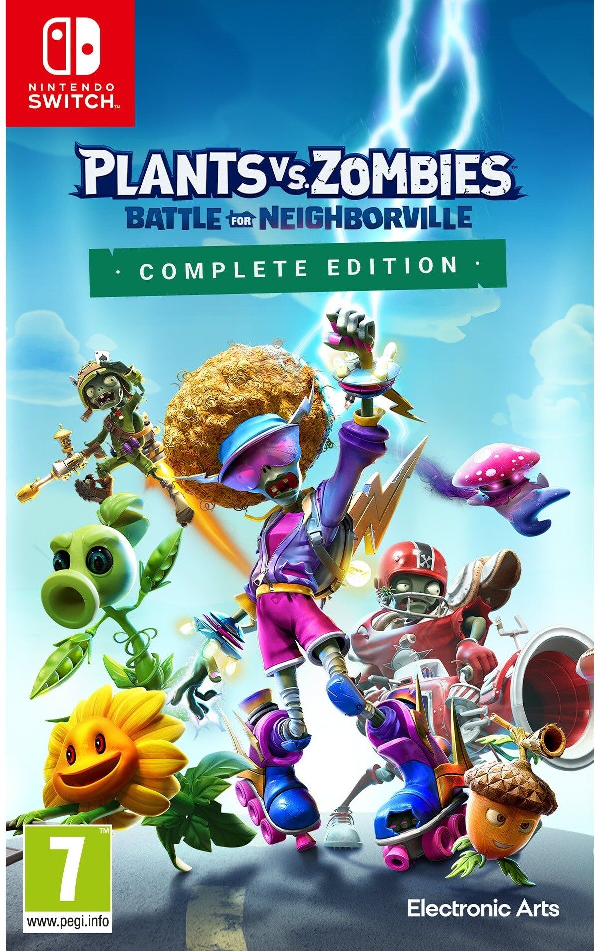 Electronic Arts Plants vs. Zombies: Battle for Neighborville Complete Edition Nintendo Switch Game Cartridge, Ages 7+, Multiplayer, Action, Adventure, Strategy