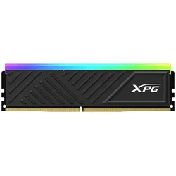 ADATA DIMM 8 GB DDR4-3200 , Arbeitsspeicher schwarz, AX4U32008G16A-SBKD35G, XPG Spectrix D35G, INTEL XMP