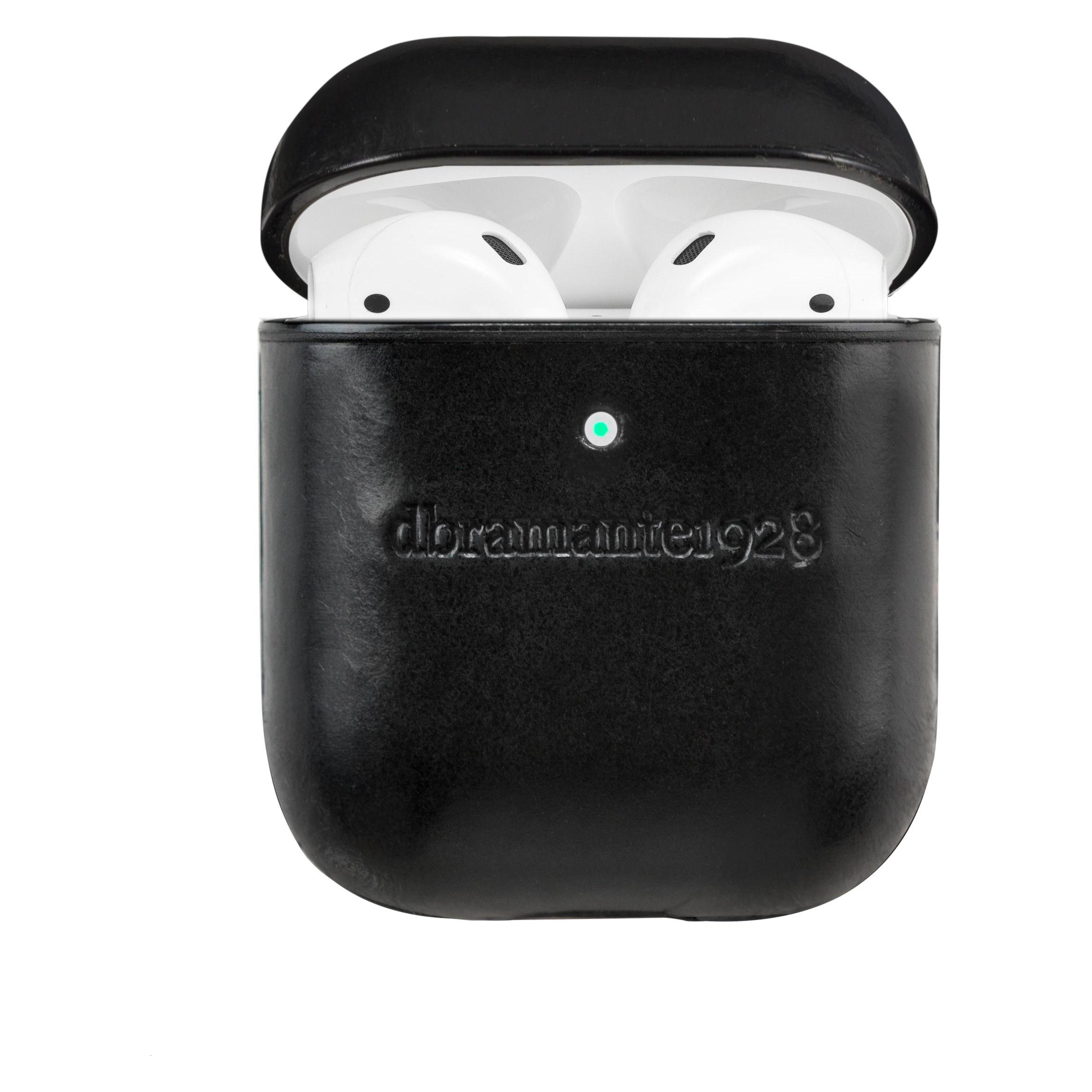 dbramante1928 Copenhagen - AirPods full grain leather case - Black (Kopfhörer Hülle) (COAPGTBL1160)