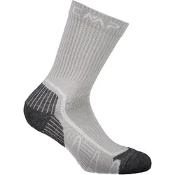 Mode&Accessoires CMP  CMP Trekkingsocke Poly Medium Stone-Bianco - Mehrfarbig - 36-38